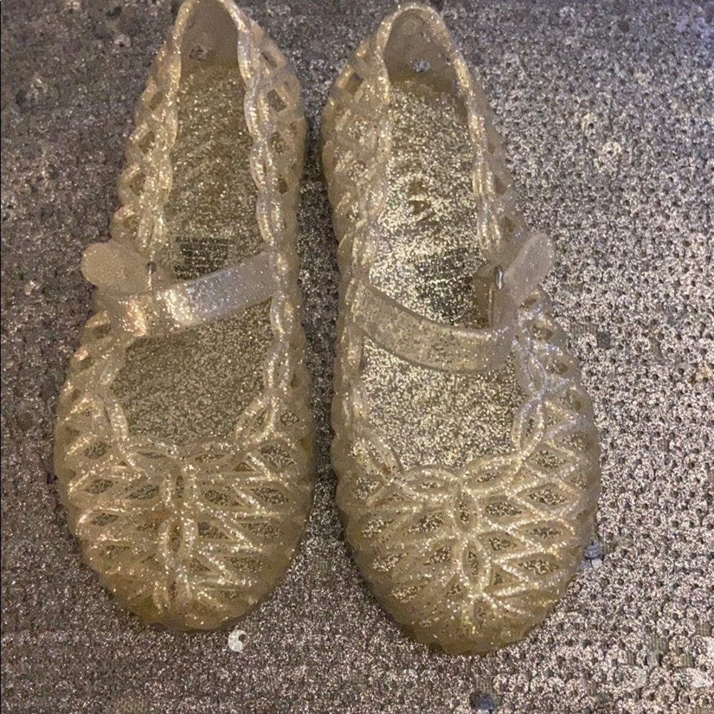 Silver Glitter Jellies